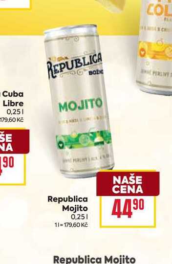 Republica Mojito 0,25l
