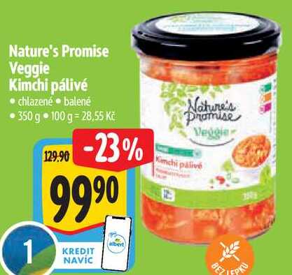 Nature's Promise Veggie Kimchi pálivé, 350 g