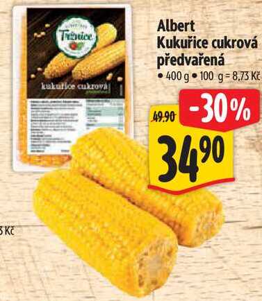 Albert Kukuřice cukrová předvařená, 400 g 