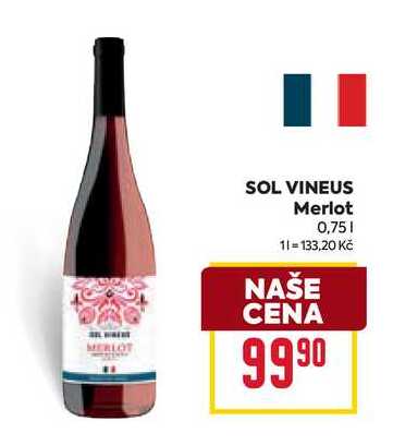 SOL VINEUS Merlot 0,75l