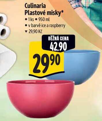 Culinaria Plastové misky