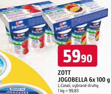 ZOTT JOGOBELLA 6x 100 g