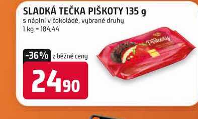 SLADKÁ TEČKA PIŠKOTY 135 g 