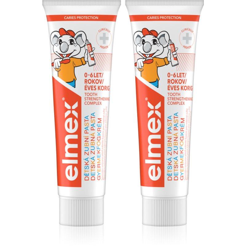 Elmex Caries Protection Kids zubní pasta pro děti 2 x 50 ml