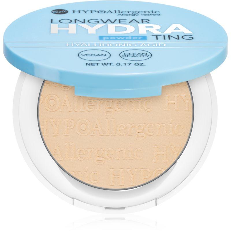 Bell Hypoallergenic Hydrating kompaktní pudr s kyselinou hyaluronovou odstín 01 Nude 5 g