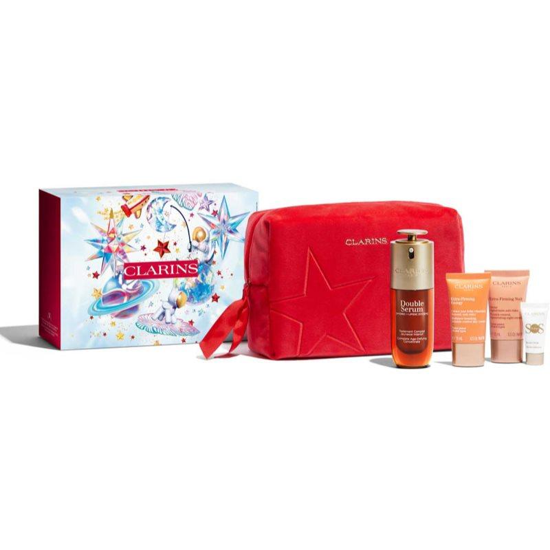 Clarins Double Serum & Extra Firming Collection dárková sada pro zralou pleť Luminosity