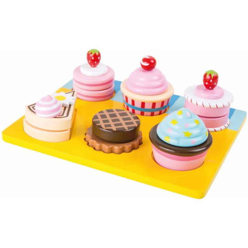 Small foot Cupcakes sada hraček ze dřeva 3 y+ 13 ks