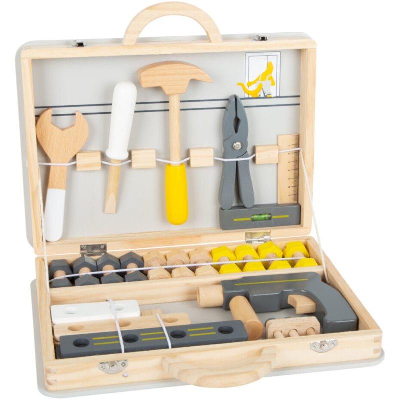 Small foot Miniwob Tool Case sada hraček ze dřeva 3 y+ 44 ks