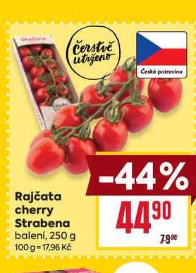 Rajčata cherry Strabena balení, 250 g