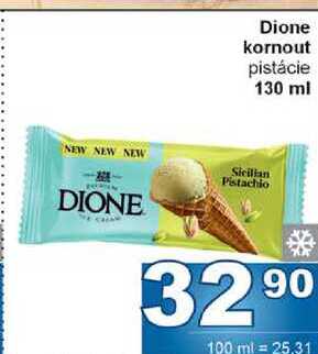 Dione kornout pistácie 130 ml 