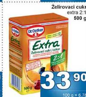 Želírovací cukr extra 2:1 500 g 