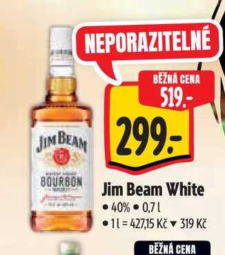  Jim Beam White  0,7 l