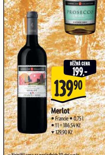 Merlot  0,75 l
