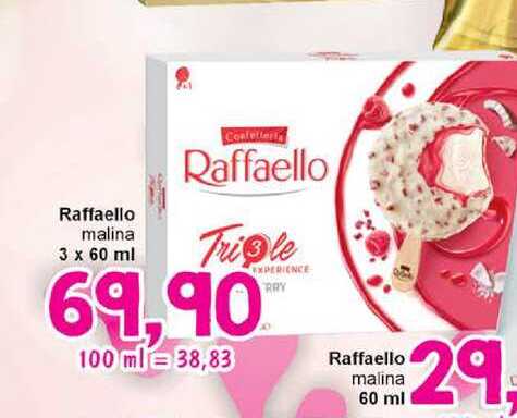 Raffaello malina 3 x 60 ml 