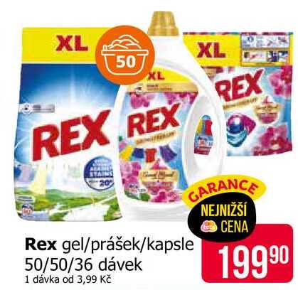 Rex gel 50 dávek