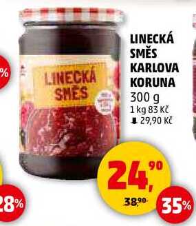 LINECKÁ SMĚS KARLOVA KORUNA, 300 g  