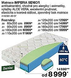 Matrace IMPERIA SENIOR