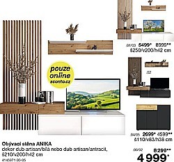 Obývací stěna ANIKA