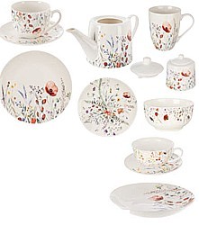 Porcelánový servis MÁK - Čajová souprava