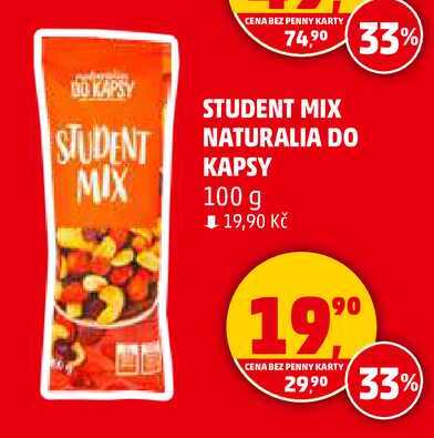 STUDENT MIX NATURALIA DO KAPSY, 100 g 