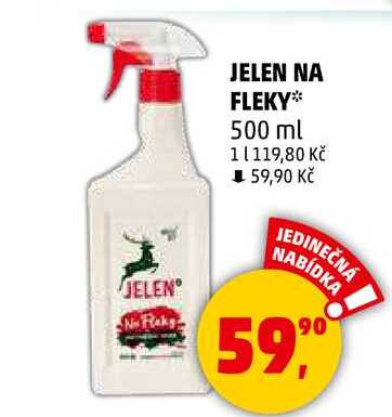 JELEN NA FLEKY, 500 ml  