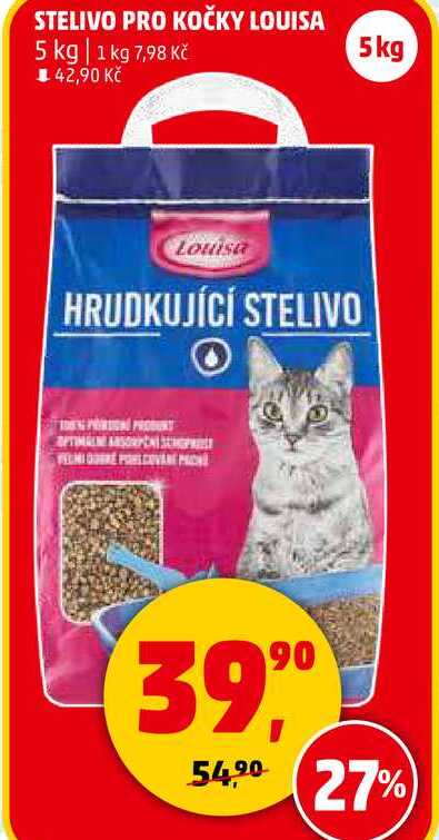STELIVO PRO KOČKY LOUISA, 5 kg  