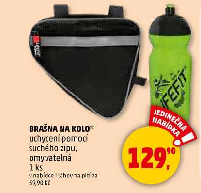 BRAŠNA NA KOLO uchycení pomocí suchého zipu, omyvatelná, 1 ks 