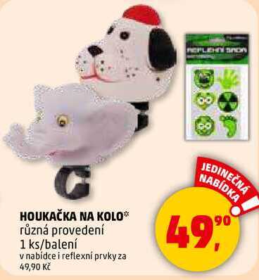 HOUKAČKA NA KOLO různá provedení, 1 ks/balení  