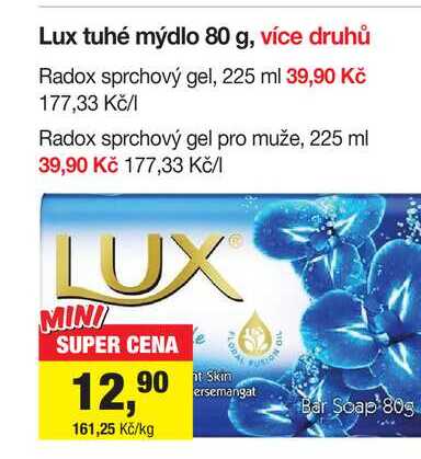 Lux tuhé mýdlo 80 g, více druhů