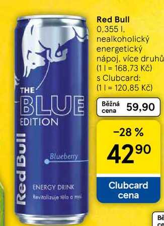 Red Bull více druhů, 0.355 l