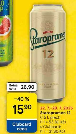 Staropramen 12, 0.5 l