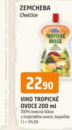 VIKO TROPICKÉ OVOCE 200 ml 