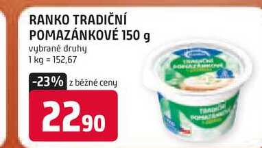 RANKO TRADIČNÍ POMAZÁNKOVÉ 150 g