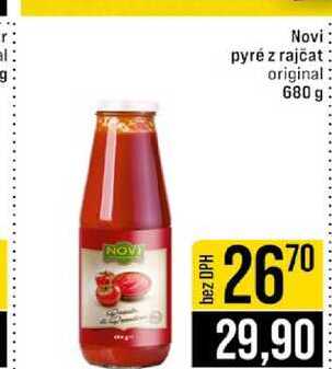 Novi pyré z rajčat original 680 g 