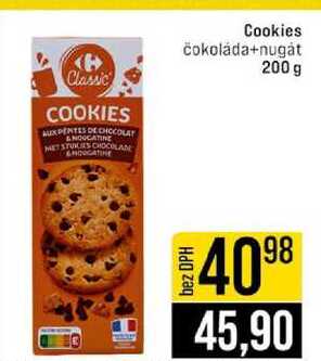 Cookies čokoláda+nugat 200 g