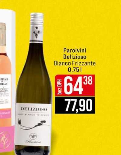 Parolvini Delizioso Bianco Frizzante 0,75l