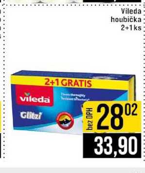 Vileda houbička 2+1ks