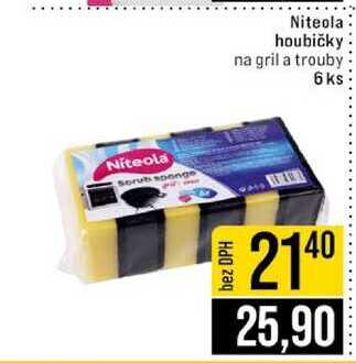 Niteola houbičky na gril a trouby 6 ks 