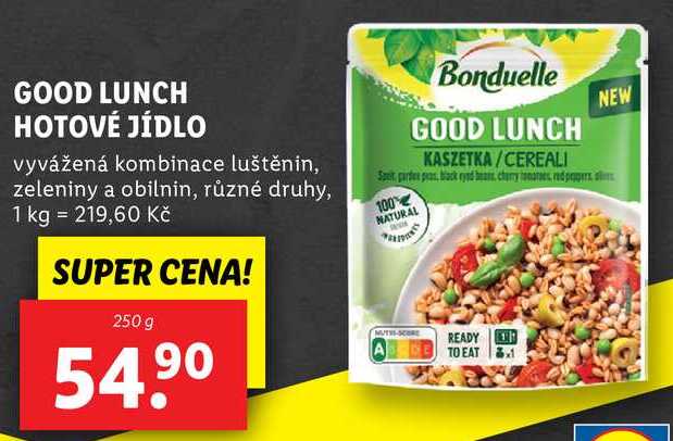 GOOD LUNCH HOTOVÉ JÍDLO, 250 g