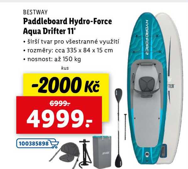 Paddleboard Hydro-Force Aqua Drifter 11' 