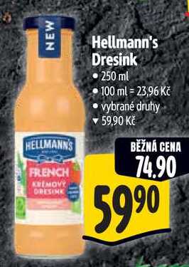 Hellmann's Dresink, 250 ml 