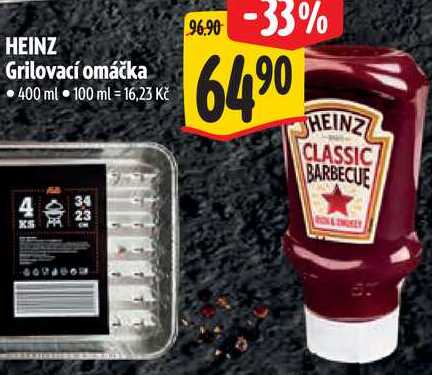 HEINZ Grilovací omáčka, 400 ml 