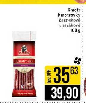 Kmotr Kmotrovky česnekovė uherákové 100 g