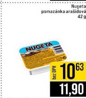 Nugeta pomazánka arašídová 42 g 