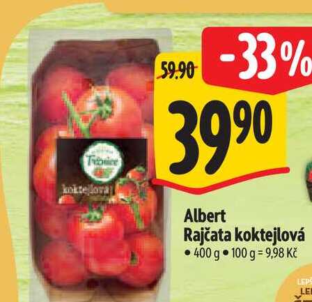   Albert Rajčata koktejlová   400 g