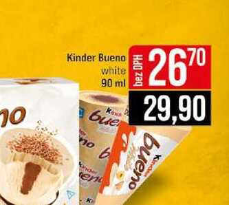 Kinder Bueno white 90 ml 