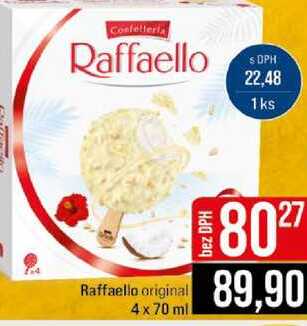 Raffaello original 4 x 70 ml 