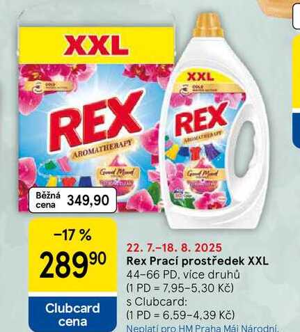 Rex Prací prostředek XXL, 44-66 PD 