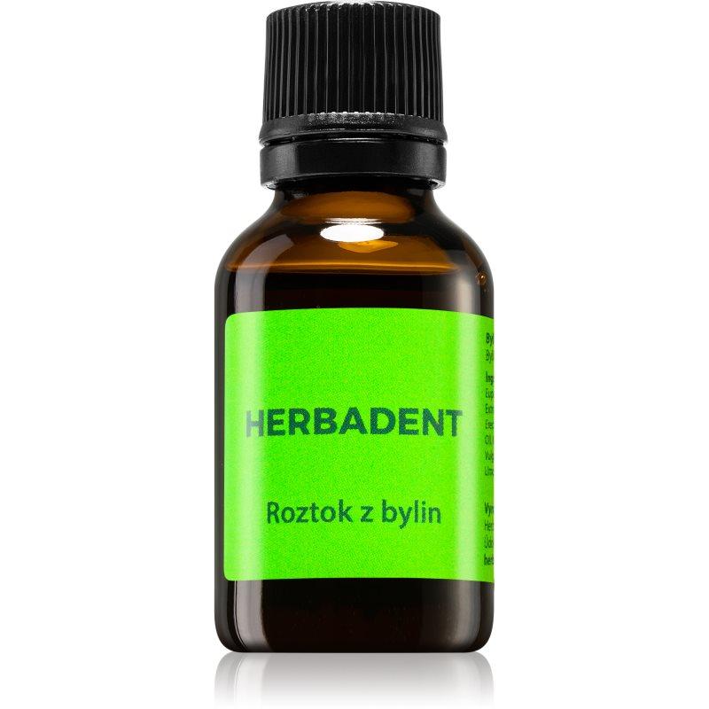 Herbadent Original bylinný roztok na zuby, jazyk a dásně 25 ml