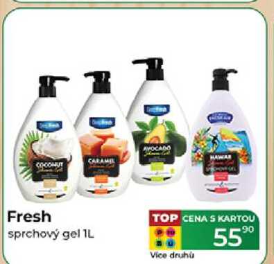 Fresh sprchový gel 1L
